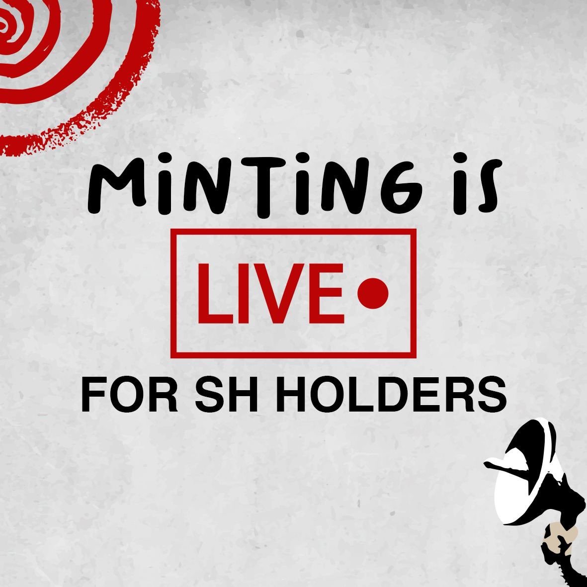 StoneHead Holders 30 minute window starts Now!

magiceden.io/launchpad/bank…

Will you be 1 of 10 lucky holders to mint a golden rat? 🍀

Release the Rats 🐀🔥
