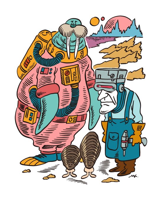 「walrus」 illustration images(Latest))