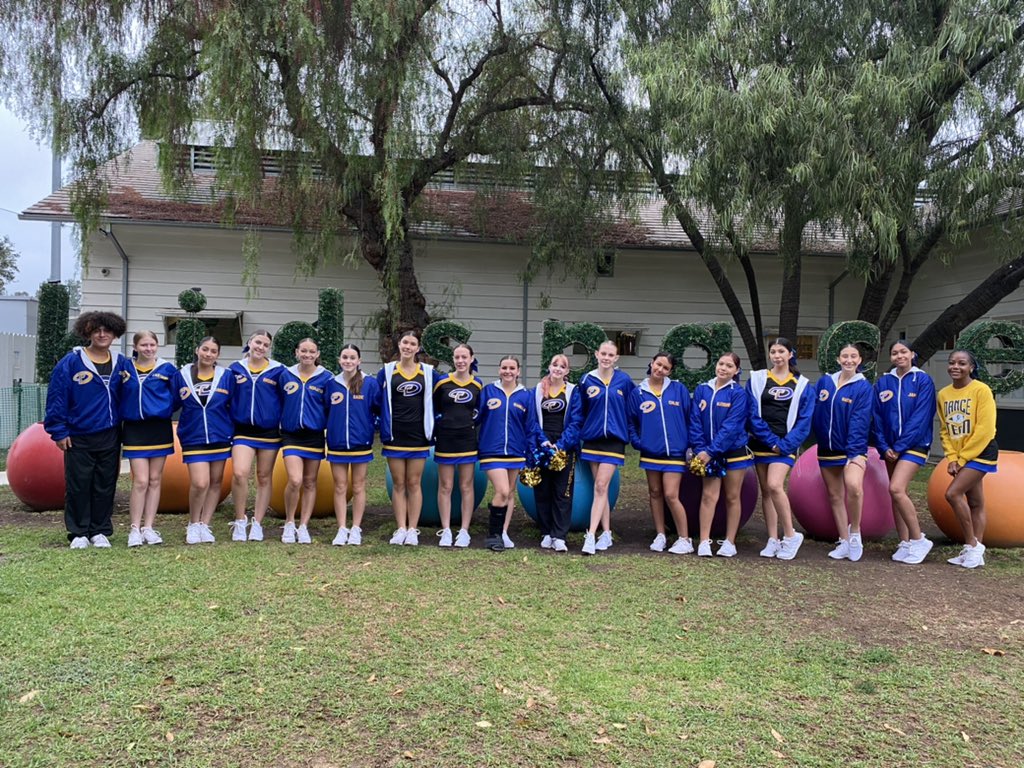 serranodance's tweet photo. UCLA Spirit Day!  Getting ready for our halftime performance at the Rose Bowl! @Serrano_Nation @SnowlineJUSD https://t.co/FGqT9Yvrwr