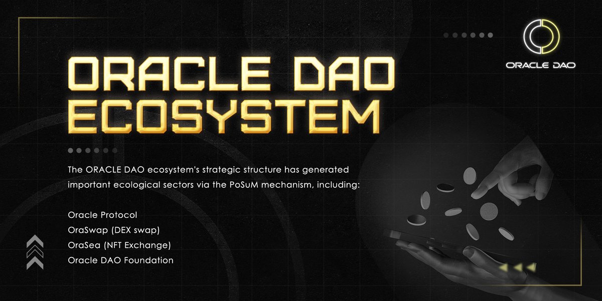 OracleDao_'s tweet photo. 4️⃣ ecological strategic layouts are committed to strengthening the experience of the virtual and real world and improving the efficiency of the real world🌍.

📖𝐑𝐞𝐚𝐝 𝐦𝐨𝐫𝐞: https://t.co/KYWmEAkrV8 

#ORACLEDAO #ORC #DEFI #DAO #WEALTHGROWING #NFT #ECOSYSTEM #ECOLOGICAL https://t.co/V8oU1n2dzh