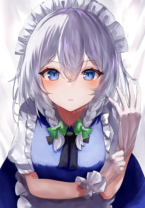 咲夜さんに清き一票をよろしくお願いします〜!#toho_vote18 