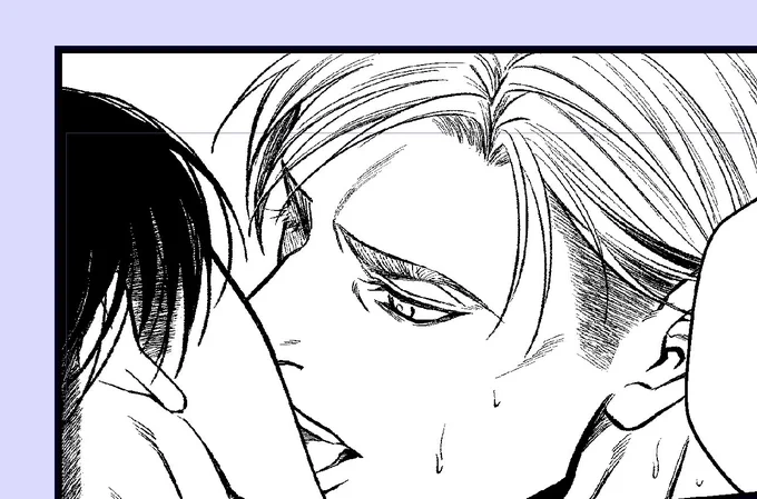 このページ全コマ私はこれが好き!のエルリしか詰め込んでいないのでめっちゃ力入れてペン入りした…(そして今日の原稿ノルマ達成できなかった) 
