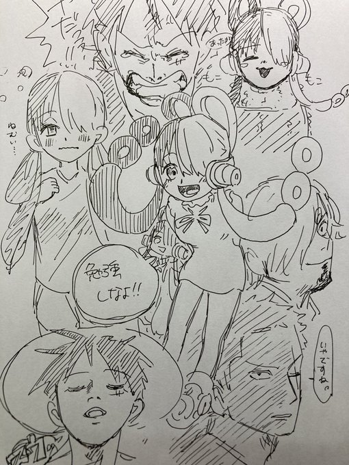 勉強の合間に一発描き💪
勉強します.....😇 
