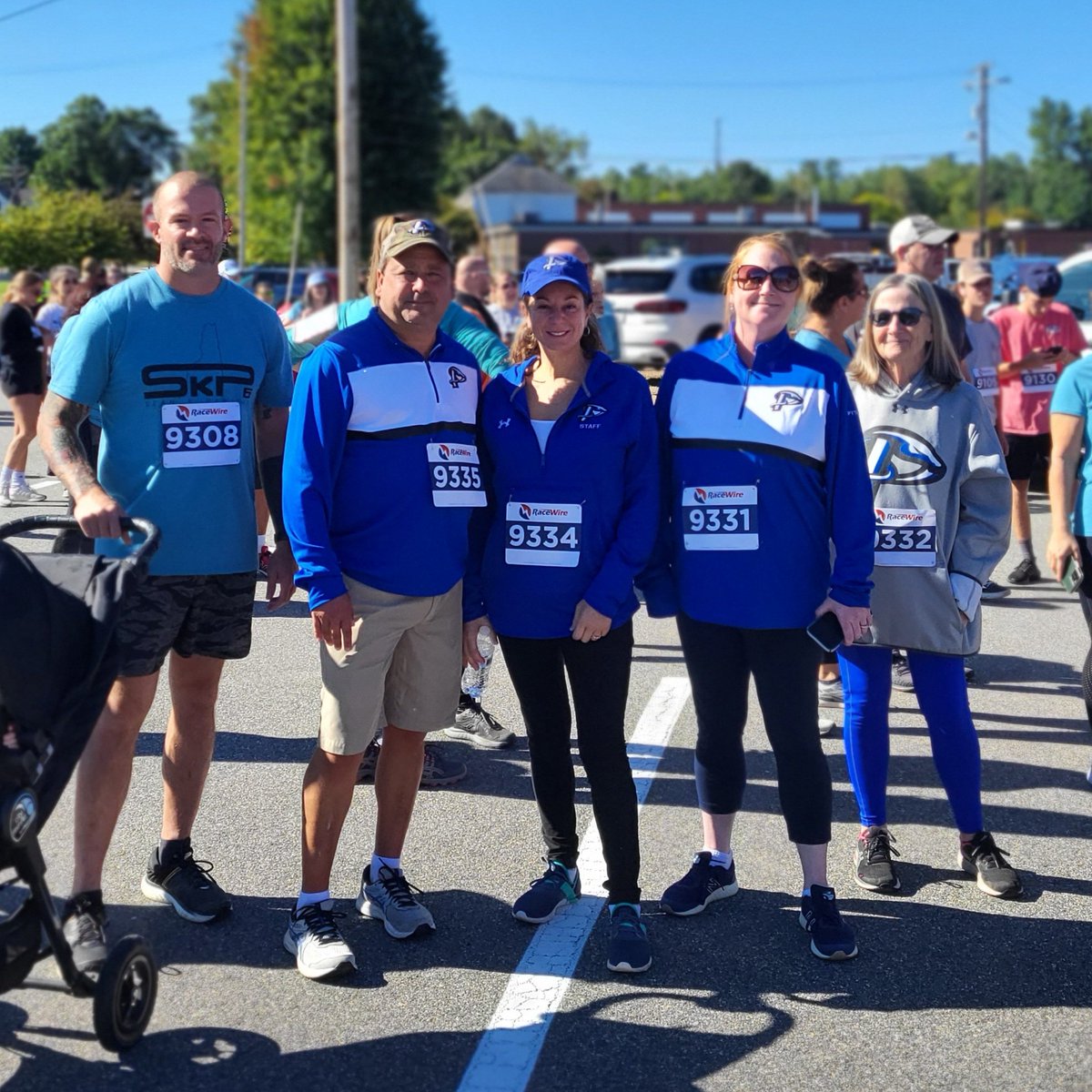 Beautiful day for a 5k! #pelhamproud