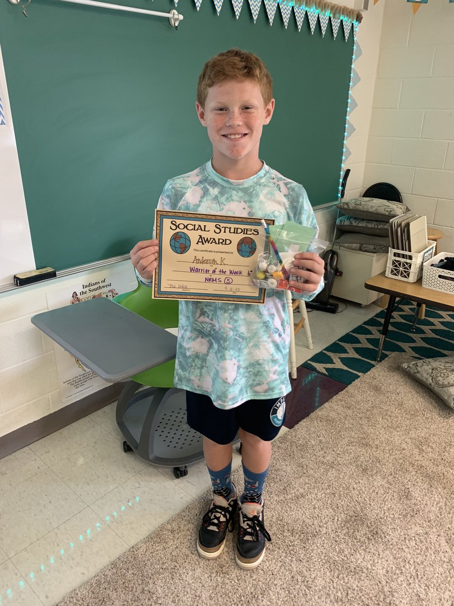 AmyHaraughty's tweet photo. Week 4: Warriors of the Week! I’m truly inspired by these examples of compassion, grit, perseverance, & integrity! Daily BEAR Way living in these awesome kids!
#NRinspiregreat #mavs #NoRoNation #explore5ss #beawarrior #everyday #werisetogether #ouradventure https://t.co/Pz2vDulfFK