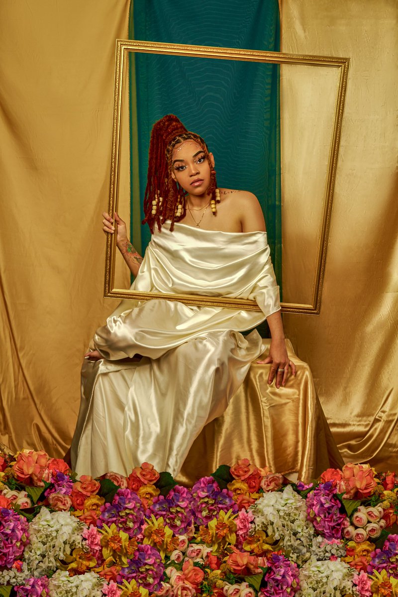 the set vs the creation 📸🪁🌻