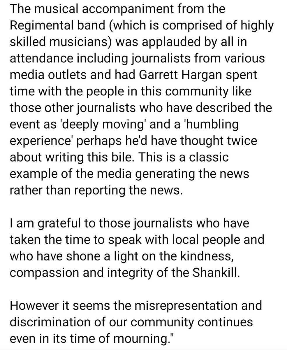 PupWestBelfast's tweet photo. West Belfast PUP representative Stacey Graham has hit out at a Belfast Telegraph article questioning the attendance and participation of East Belfast Regimental Band at a service of Thanksgiving for Her Majesty the Queen Elizabeth II. 

Full statement below: https://t.co/L8DfJb5gPg