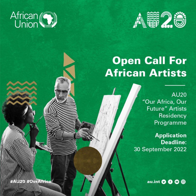 For more information visit : lnkd.in/e_CrWpTK

Open call for African Artist.