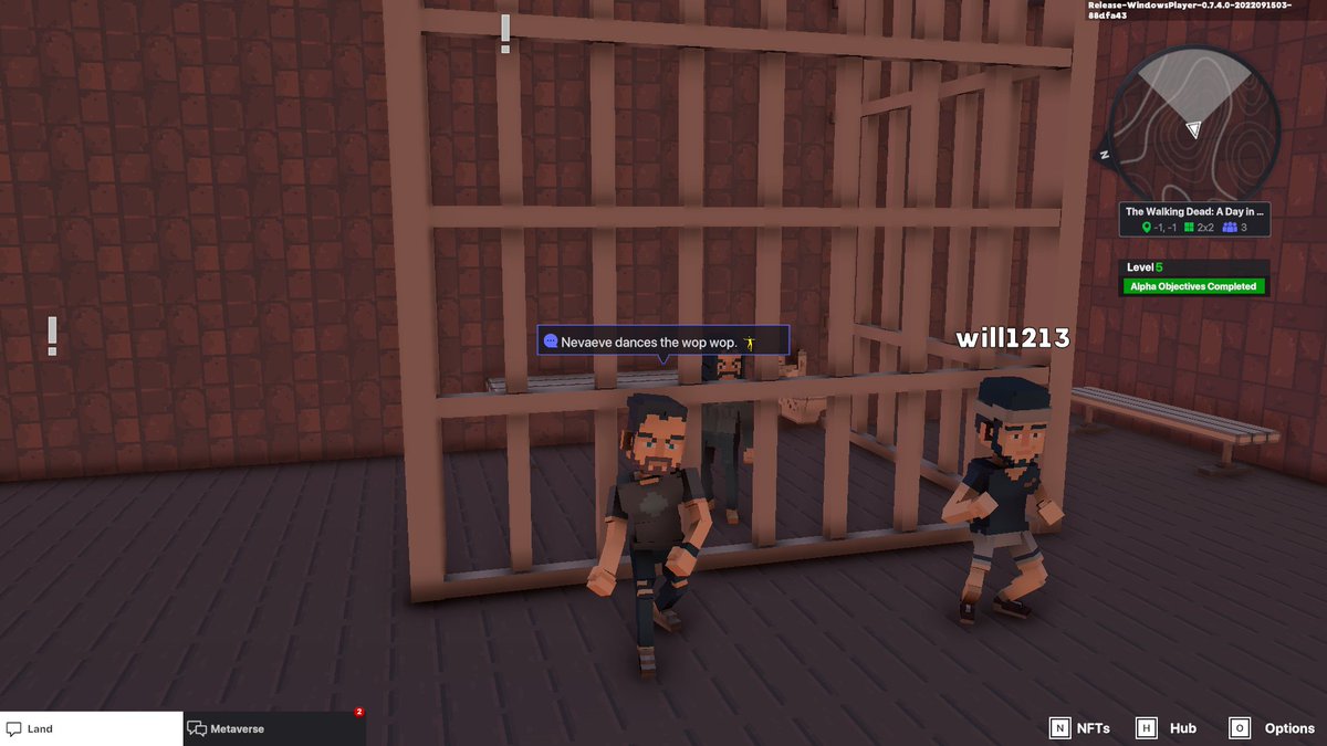 Nevaeve1's tweet photo. @TheSandboxGame @TheWalkingDead I just participated in the #SandboxAlphaS3Giveaway for a chance to win 500 SAND! Found Negan in Alexandria, check out my screenshot below!
👇 https://t.co/QuOzAoAOuX