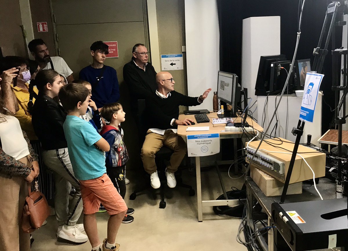 #JourneesEuropeennesduPatrimoine Quand <a href="/F3PaysdelaLoire/">France 3 Pays de la Loire</a> ouvre ses portes...