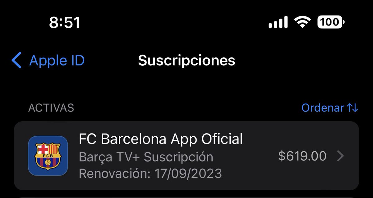 DonAlexC's tweet photo. @FCBarcelona_es Solicito ayuda @fcbarcelona, se pagó la suscripción en la app fc Barcelona, app oficial, para ver barça tv+ y la aplicación no reconoce el pago. Alguien que de ayude a solucionarlo? https://t.co/4s8GKK0gTI