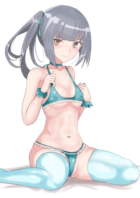 ビキニーソ霞(改)股関節～脚全体が変だったので修正ペタン座りや正座に近いポーズって難しい 