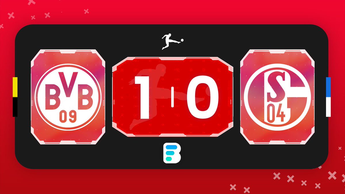_BeFootball's tweet photo. ⏱ TERMINÉ !

BVB 🟡  1-0  🔵 SCHALKE

Le Borussia Dortmund remporte le derby de la Ruhr ✅

⚽️ '79 : Moukoko

#Bundesliga | #BVBSO4 https://t.co/VGGERncUOL