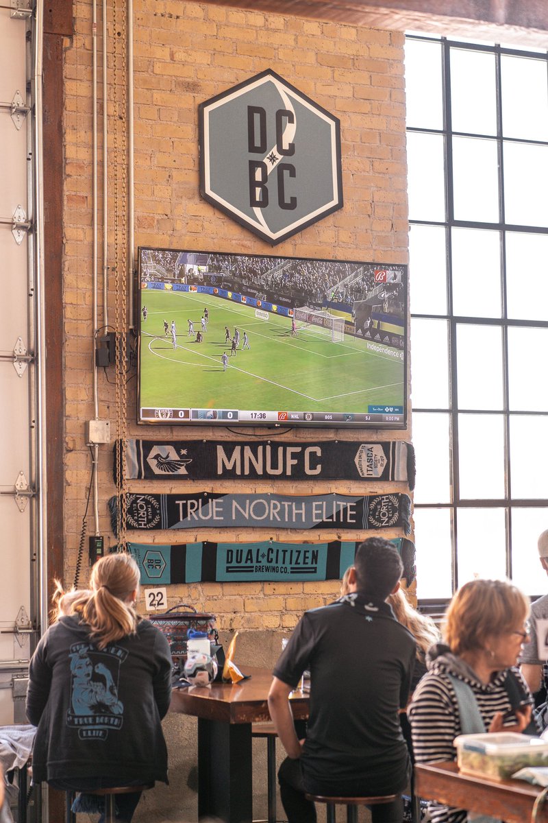 How we all doing this fine morning? Can’t wait to see you all tonight @DualCitizenBrew for @MNUFC vs @SportingKC! Drinks start pouring at 5:30! 🍻 #TrueNorthElite | #ForTheNorth | #ForTheLoons | #MNUFC | #GetYourDrinksIn