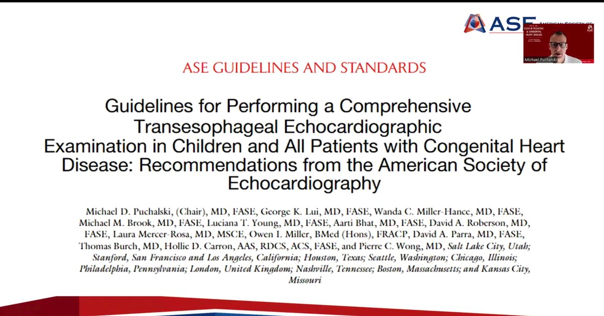 Channel 2 <a href="/ASE360/">American Society of Echocardiography</a> Inaugural Echo in Pediatric &amp; Congenital Heart Disease Virtual Experience is now working! #ASEPCHD22
Go to the ASE Learning Hub and click launch now!
<a href="/MelisWasserman/">Melissa Wasserman</a> <a href="/bifflandeck/">Biff Landeck</a> <a href="/daniel_forsha/">Daniel Forsha, MD, MHS</a> <a href="/ShelbyKuttyMD/">Shelby Kutty, MD, PhD, MHCM</a> <a href="/craigefleishman/">Craig Fleishman</a> <a href="/Jimmy_C_Lu/">Jimmy Lu</a> <a href="/anudodejamd/">Anu Dodeja, MD, FACC</a> <a href="/SOPedsEcho/">SOCIETY OF PEDIATRIC ECHOCARDIOGRAPHY</a>