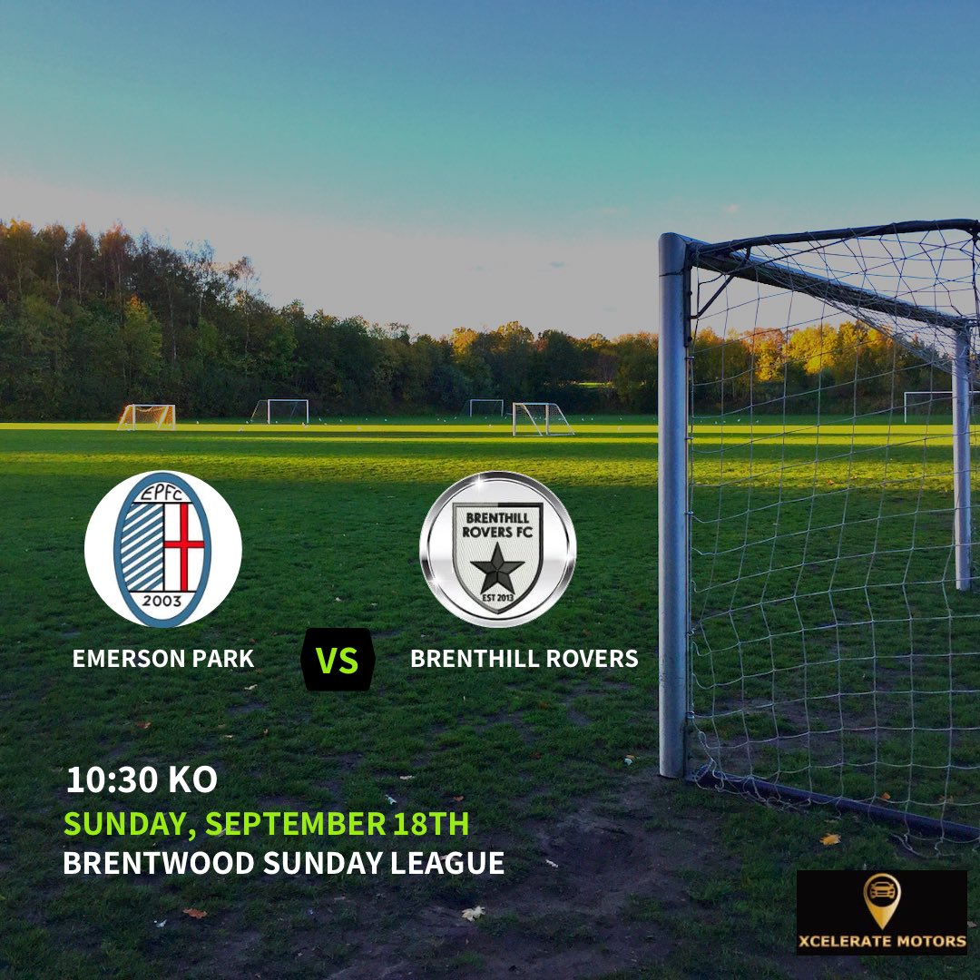 We return to league action as we make the short trip to Brentwood to face Emerson Park

#upthehill