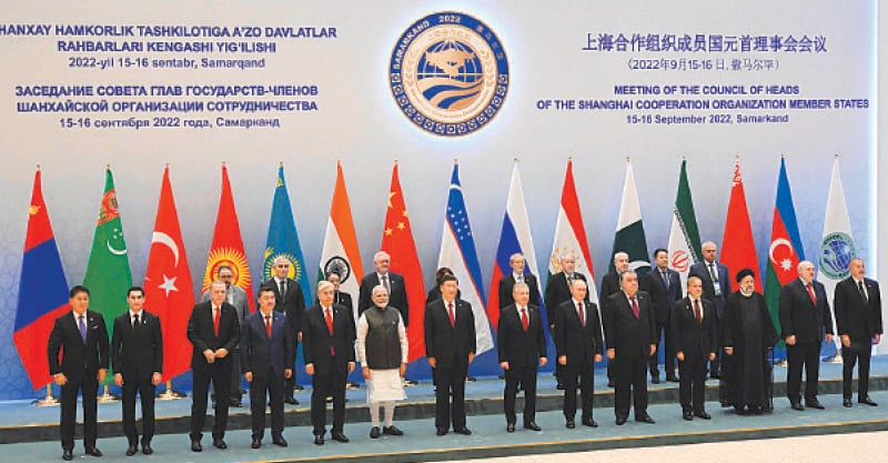 JrKhan_3459hqy's tweet photo. Shanghai Cooperation Organization:
The Shanghai Cooperation Organisation (SCO) is a permanent international intergovernmental organization which is headquartered in Beijing, China.
#SCOSummitSamarkand https://t.co/ZAb113tnlI