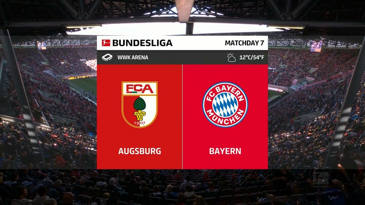 Augsburg vs Bayern Munich 17 September 2022