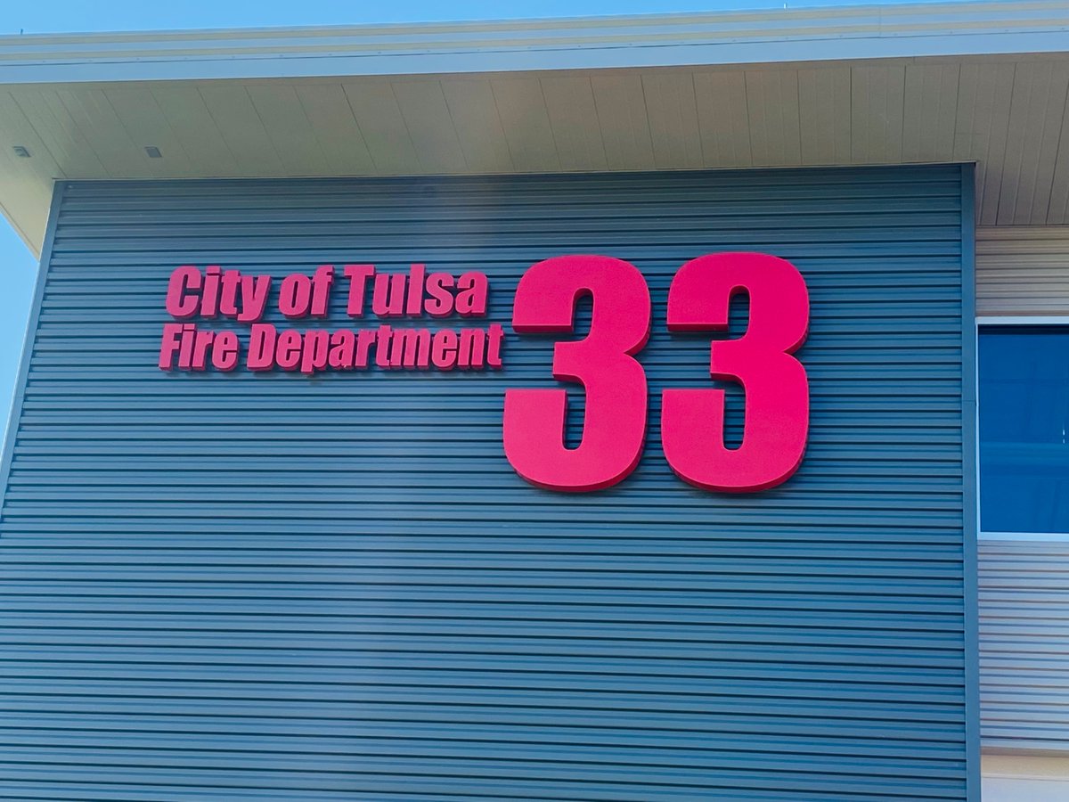 cityoftulsagov's tweet photo. Today, Mayor G.T. Bynum, Fire Chief Michael Baker, and Tulsa City Councilors celebrated the unveiling of Fire Station 33, 4109 S. 134th East Ave., with a special hose uncoupling ceremony. Learn more about the new station at https://t.co/Am0itFrqkl
#Tulsa #TulsaFire https://t.co/kVWZqTNA16