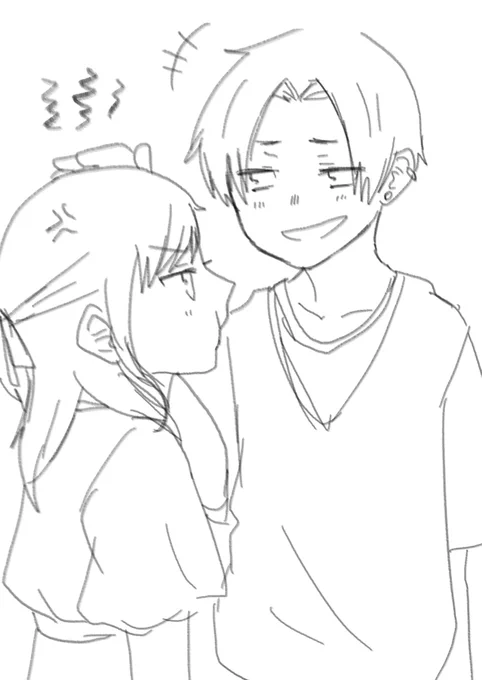 「セクハラ!」
「ついつい…」
「すけべ!変態!」
「変態は変態なんだよなぁ」
「それな」 
