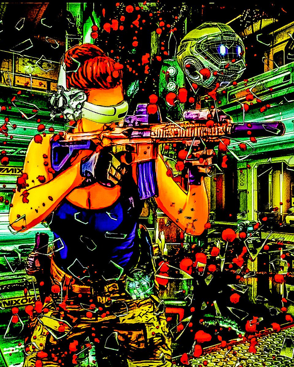 Harumi Saiba #549
Shattered Souls
..
Drop your wallet 💸 
Follow <a href="/HarumiSaiba_/">Harumi Saiba</a> 🚶‍♂️ 
Follow @RyanGreynft 🚶‍♀️
Like ❤️ 💙 💛
Retweet 🐦 🦜 
2 winners will receive 1 nft each
In 48 hrs ⏱️

#nftgiveaway #harumisaibanft #nftart #cyberpunkart #nft

 opensea.io/assets/matic/0… via <a href="/opensea/">OpenSea</a>