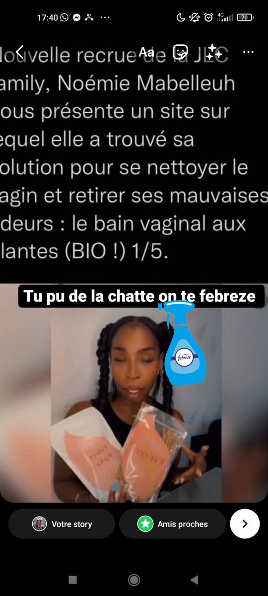 gaetanne92's tweet photo. Tu pu de la chatte on te febreze hein! 🏴☠️Mabelleuhhh
#booba
#ifp92i
#SoutienBooba https://t.co/Ab1B1PLVyg