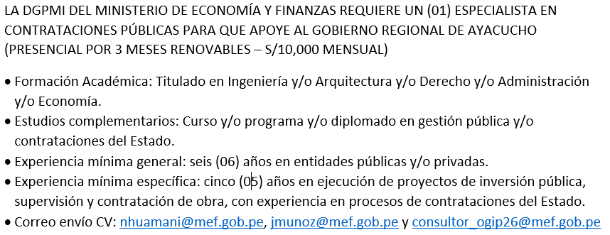 DavidGrandez's tweet photo. 🚨Ojo, pare, cruce, #empleo #chamba #trabajo #InversiónPorElDesarrollo #InviertePe
Mayor información: 👇https://t.co/vWoC9XPTOI https://t.co/6S4JK2svmd