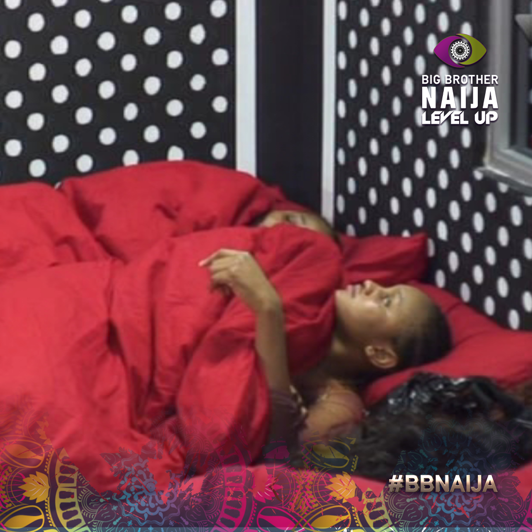 BBNaija's tweet photo. E be like say Chomzy no wan commot Biggie House at all.😭 Should Biggie keep her as a House Guest for one more week?👀 https://t.co/jB81jHTFQ3