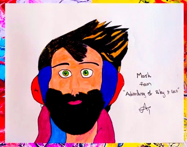 AravindKThoomu's tweet photo. @the_Cryptofunks @alqsyy @rieo #MarkNFT is a hand drawn character from the storybook adventures of Riley & Coco.
https://t.co/hG5b1Pl6KV
Storybook Free version: https://t.co/IPyc8hFXOQ https://t.co/pudphf4tMc