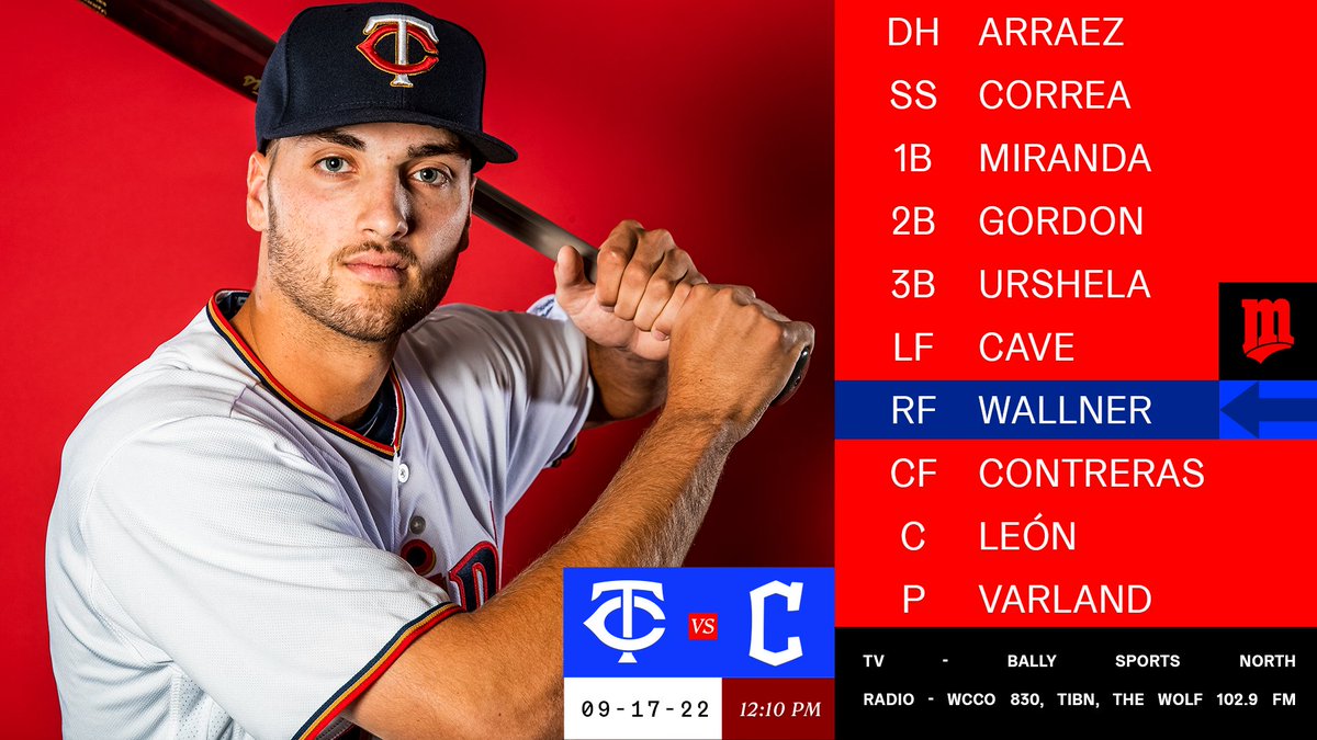 Twins's tweet image. Two Minnesota kids starting in Game 1!
