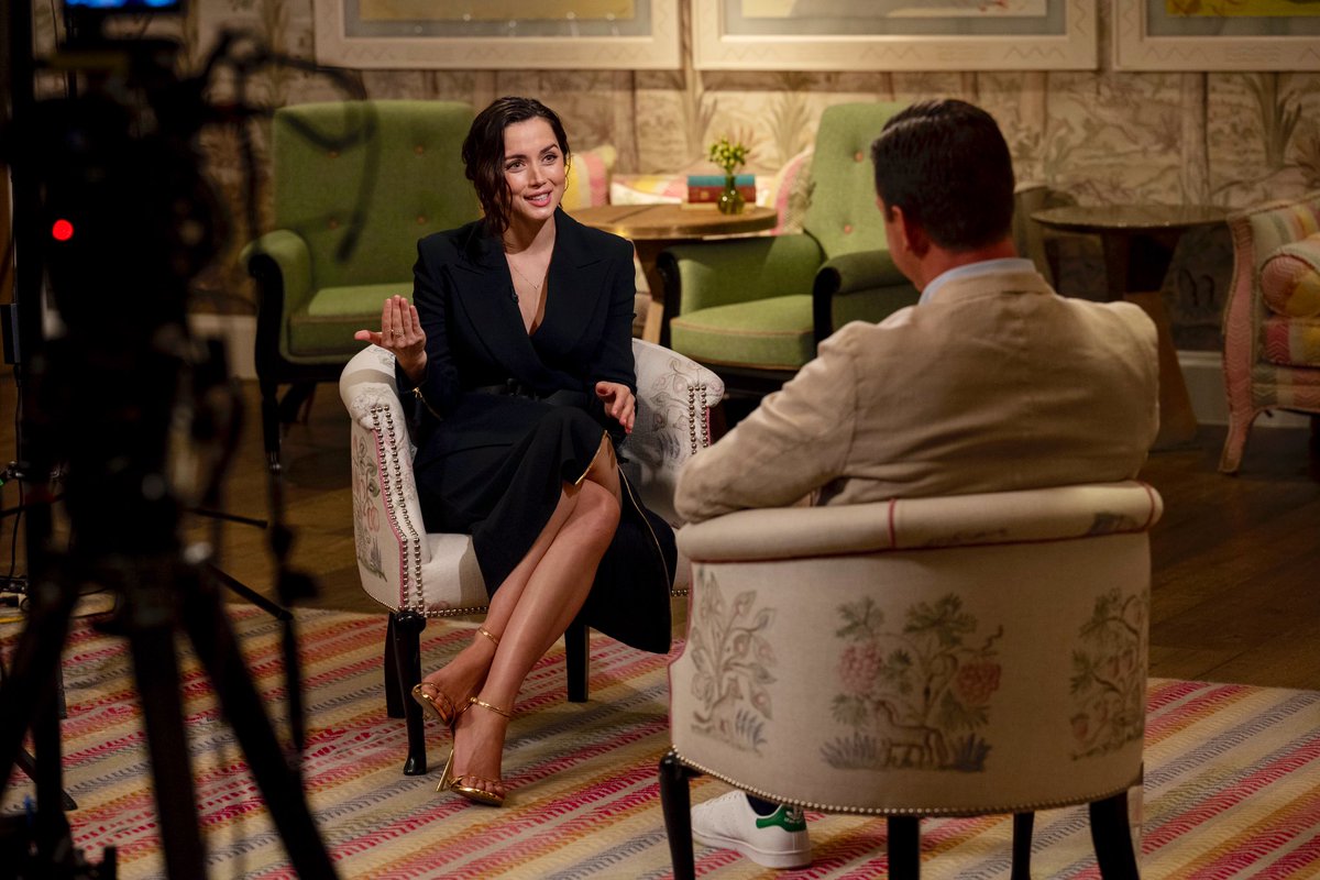 WillieGeist's tweet photo. My #SundayTODAY conversation with ANA DE ARMAS on becoming Marilyn Monroe in the new movie "Blonde." See you in the AM on @NBC! ☀️ https://t.co/I9n3Lsokkf