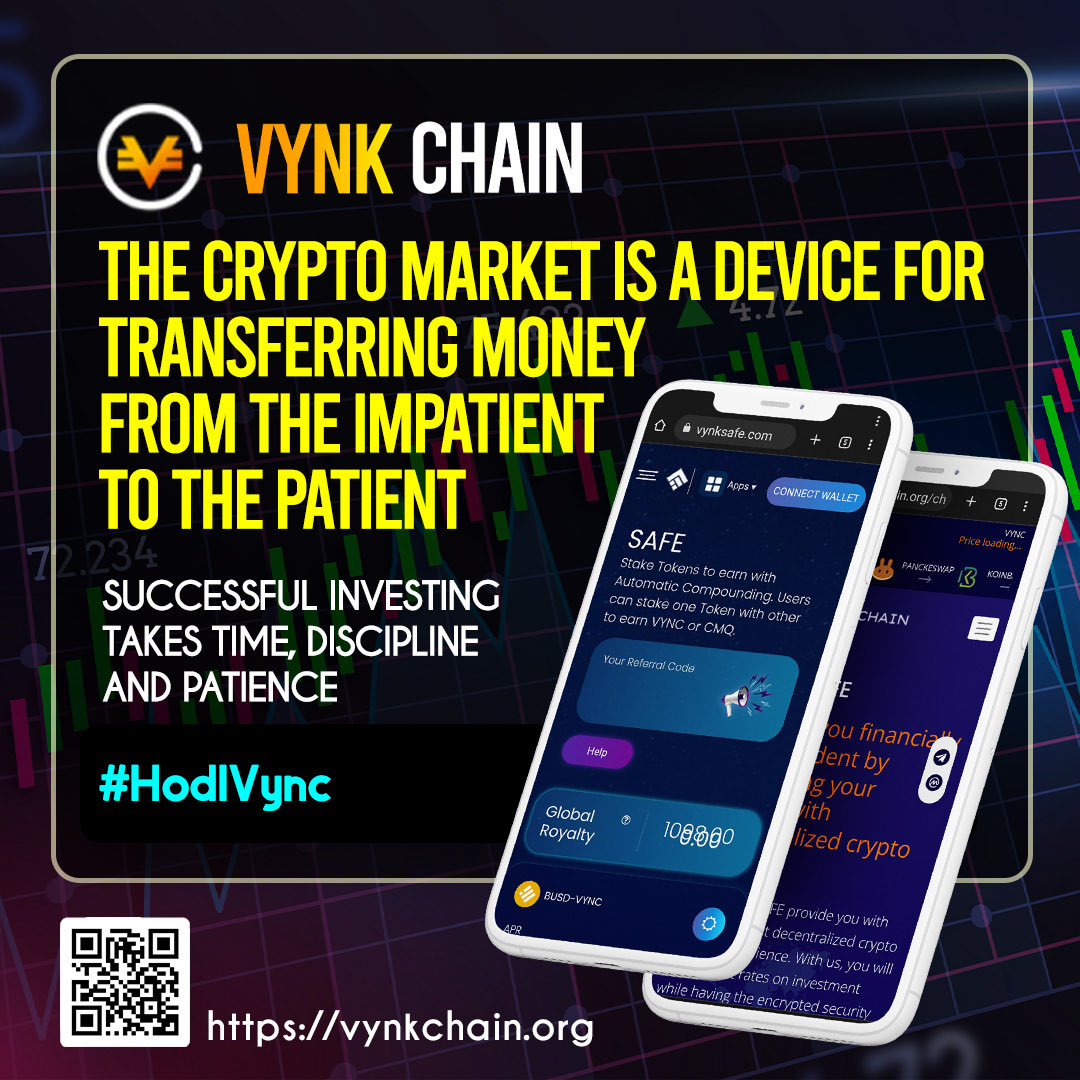bis_baiden's tweet photo. Successful Investing takes time, discipline and patience - Warren Buffett👌👌#VynkGroup #VynkSafe #VynkPay #VyncToken #CmqToken🔥🔥🔥 https://t.co/1bhaXjHACO