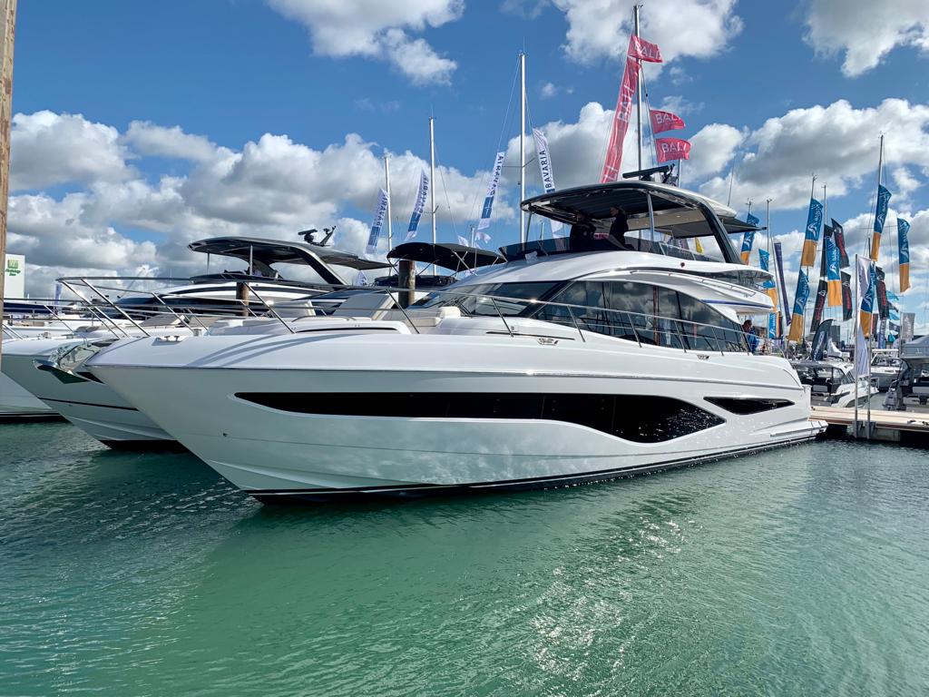 clearwatermahon's tweet photo. A busy day on the @PrincessYachts pontoon at Southampton International Boat Show. 
#princessyachts #sotonboatshow #boatsales #motoryacht #boatingdreams #motorboating https://t.co/cyYDo64yDw