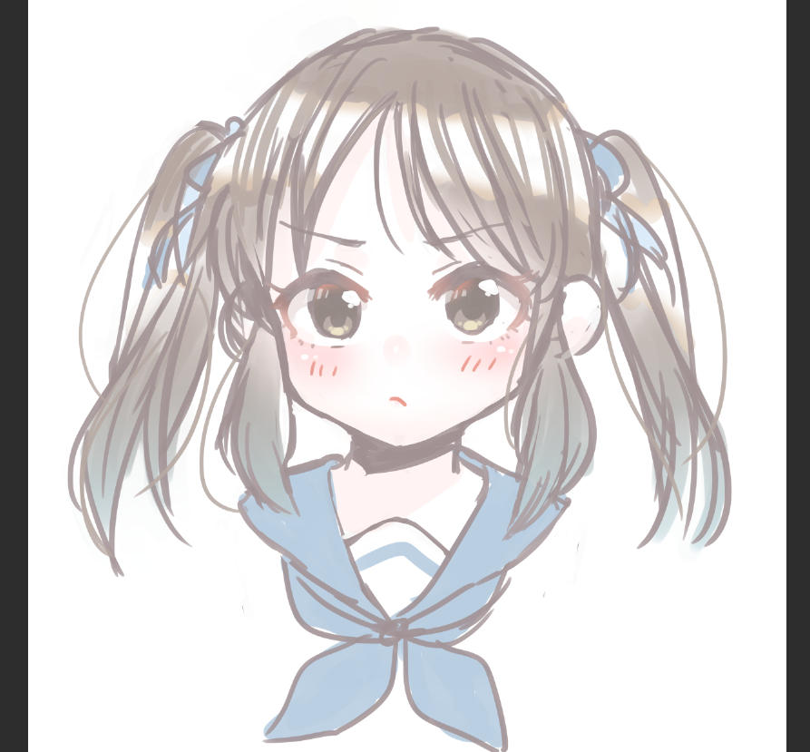「練習ありすちゃ 」|鎖骨＠次はMBFのイラスト
