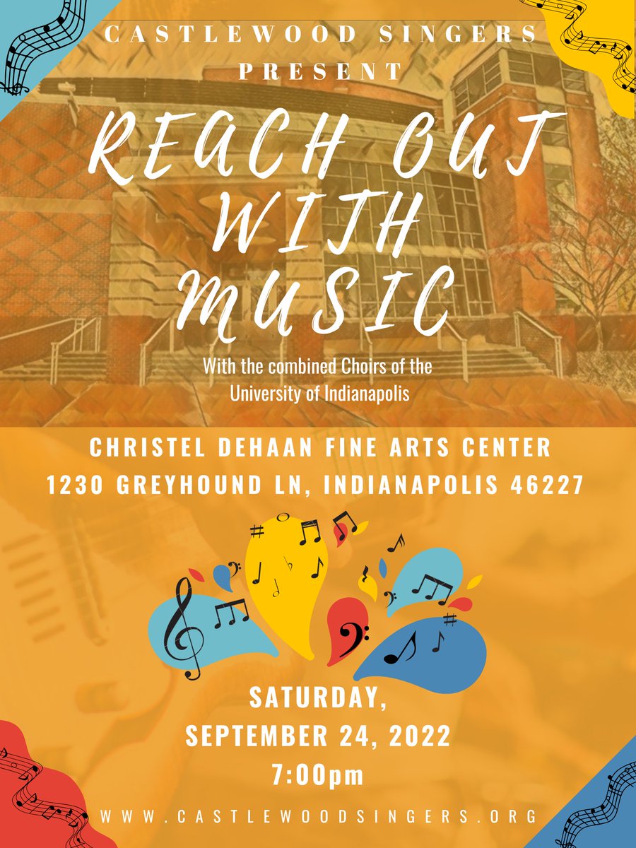 This is a FREE concert! Please join us. 😃