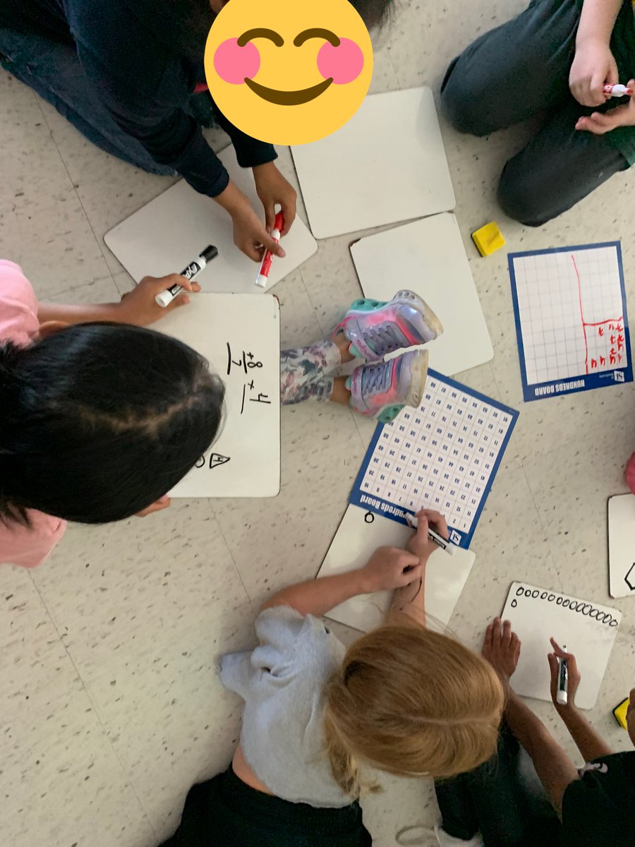 We were exploring with balancing equations. This week we took a thinking questions and worked together to answer it. So many friends were able to find various different answers.