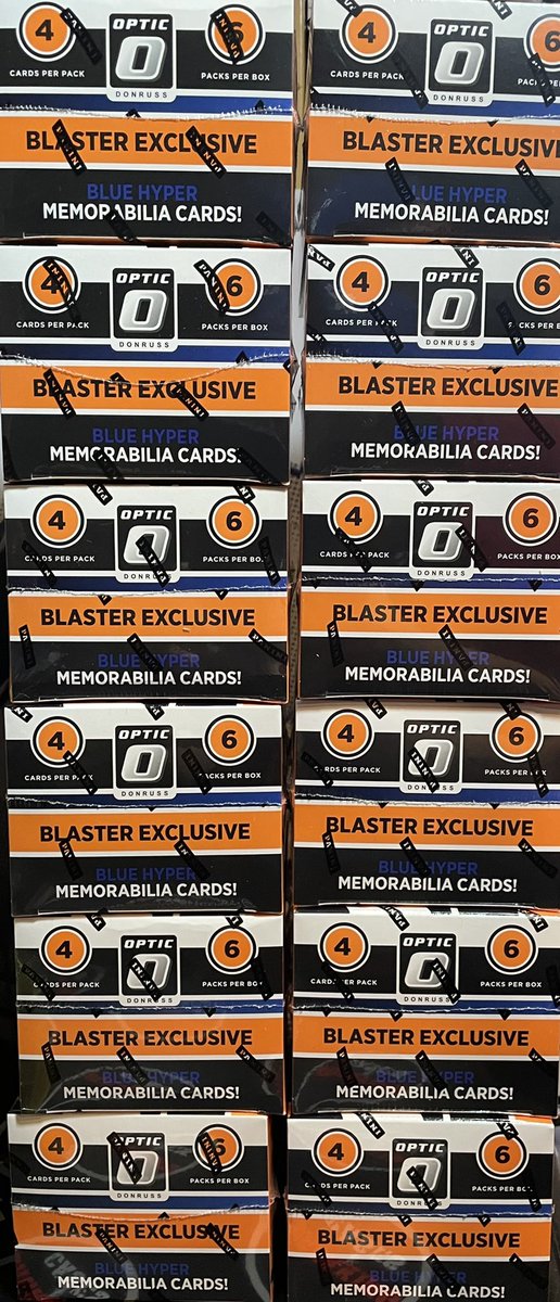 BreakingCases's tweet image. PYT 3 year 7 box 8 Auto Break going on right now! 12 Optic Blaster Divisional up next! On TikTok @ BreakingCases! Leegggooo!!🔥🔥🔥🔥🔥