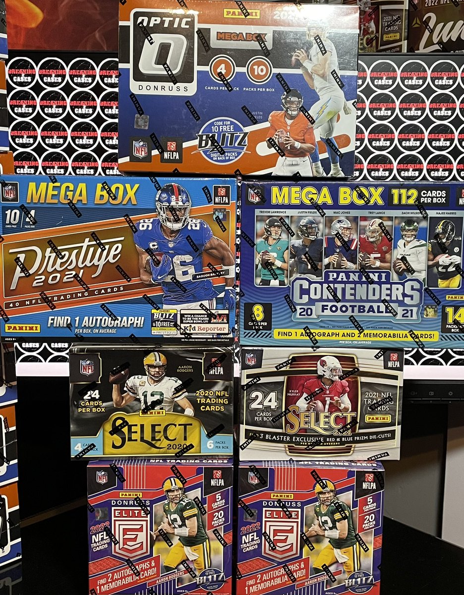 BreakingCases's tweet image. PYT 3 year 7 box 8 Auto Break going on right now! 12 Optic Blaster Divisional up next! On TikTok @ BreakingCases! Leegggooo!!🔥🔥🔥🔥🔥