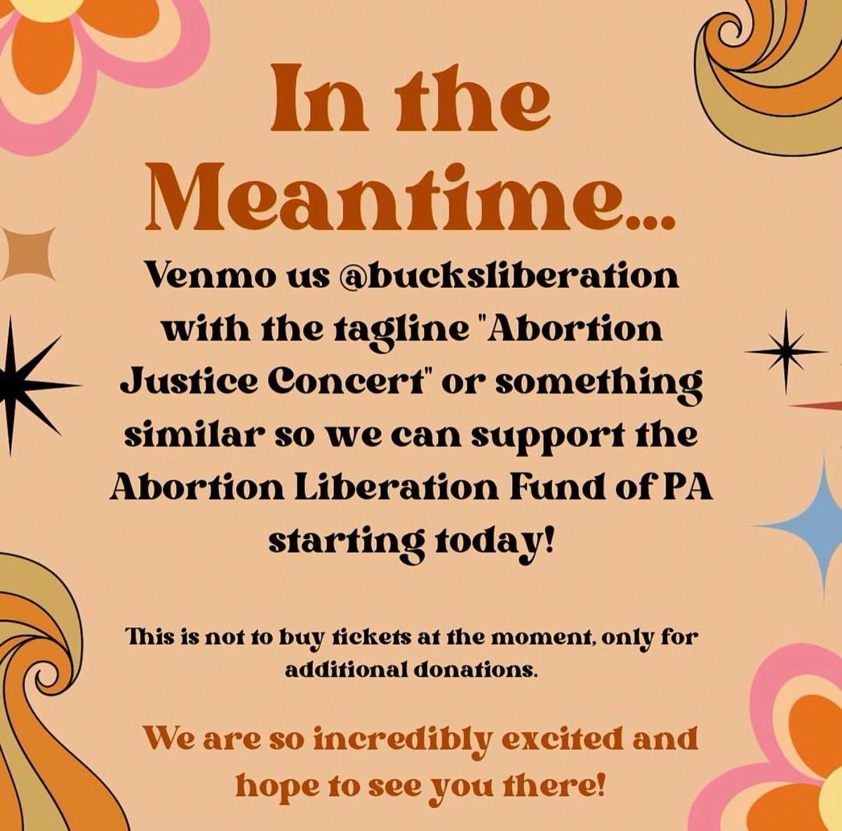 sirenrecords's tweet photo. ABORTION JUSTICE FUNDRAISER CONCERT TODAY @ 3PM! #abortionjustice #doylestown #rainbowroom #fuckthepatriarchy #abortionrights #doylestownpa #buckscounty #buckscountypa https://t.co/z5unlwKDLl