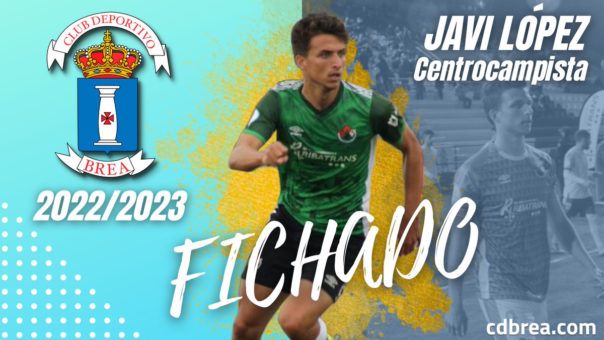 cd_brea's tweet photo. 📯 |𝐎𝐅𝐈𝐂𝐈𝐀𝐋|📯

Javi López refuerza el centro del campo del CD Brea

ℹ️ https://t.co/OHVtoMMXsO

@JavierLpezAbada 🤍💙 https://t.co/ckBRcyBcTw