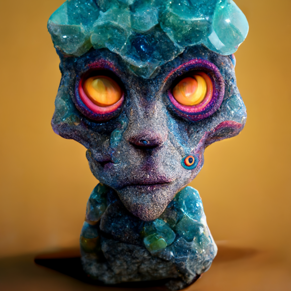 P85Crypto's tweet photo. Alien Agate Stone Creature

Testing new designs for the new collections, what do you think ? 

50 Likes in order to process the collection, 
YOU DECIDE

Help us decide, give a LIKE or not

#nft #nftcommunity #nftcollector #crypto #cryptocurrency #nfts #nftart #openseanft #nfts https://t.co/aNi8qn9uqu