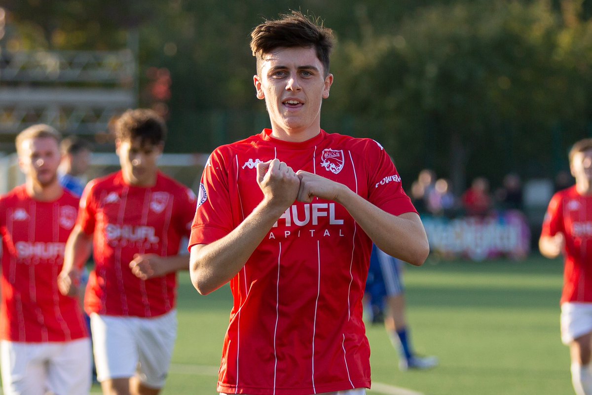 JerseyBullsFC's tweet photo. Solomon hit some milestones today...

7️⃣0️⃣ Appearances
6️⃣0️⃣ Goals

What a return from the player🔥

#backthebulls #coyb https://t.co/3toYqZ6ZMq