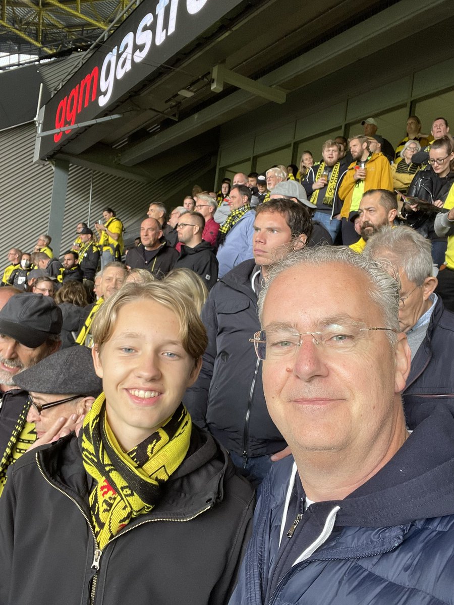 #rivierderby #kohlenpottderby was top. Supersfeer een gezellig met Thijs.