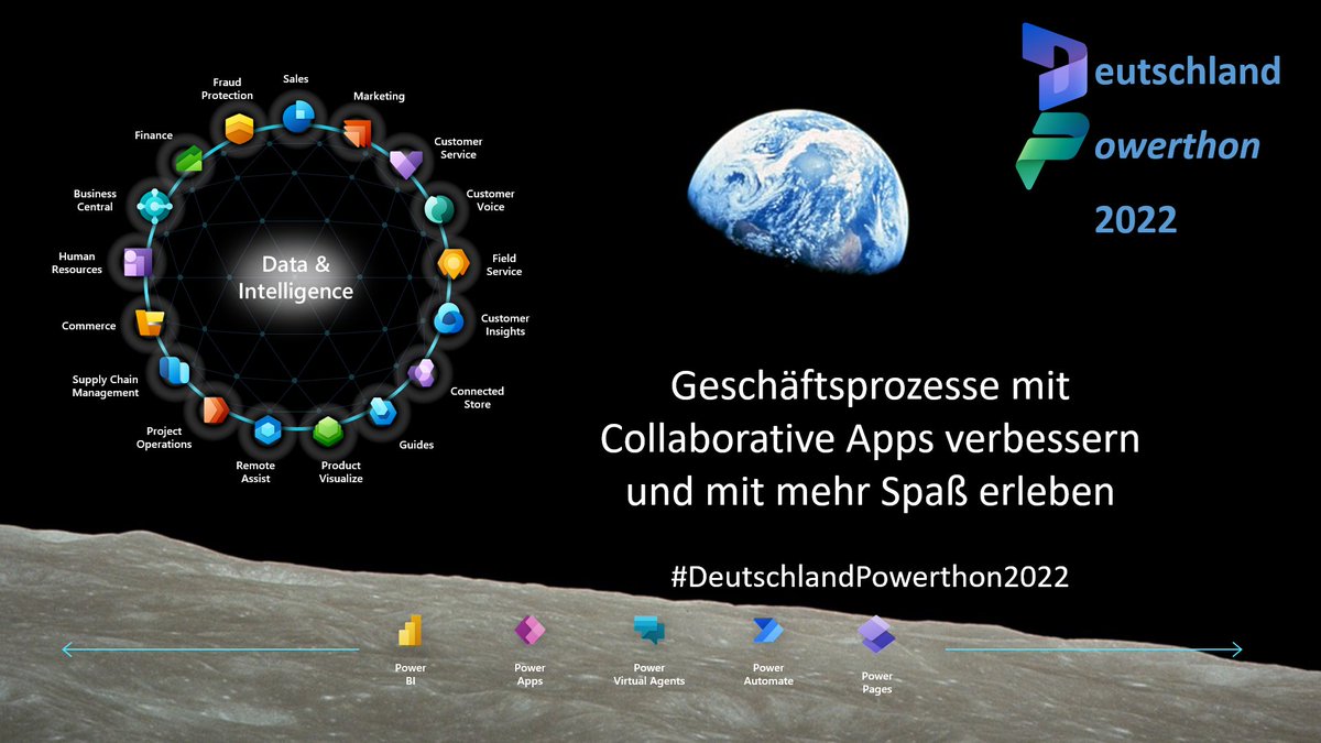 nicolenders's tweet image. Was macht man an einem verregneten Samstag? Man geht natürlich (virtuell) zum #DeutschlandPowerthon2022 und redet über #CollaborativeApps, #MicrosoftTeams und #Dynamics365. 😀Und das auch noch ganz im Sinne von #Nachhaltigkeit und #Klimaschutz