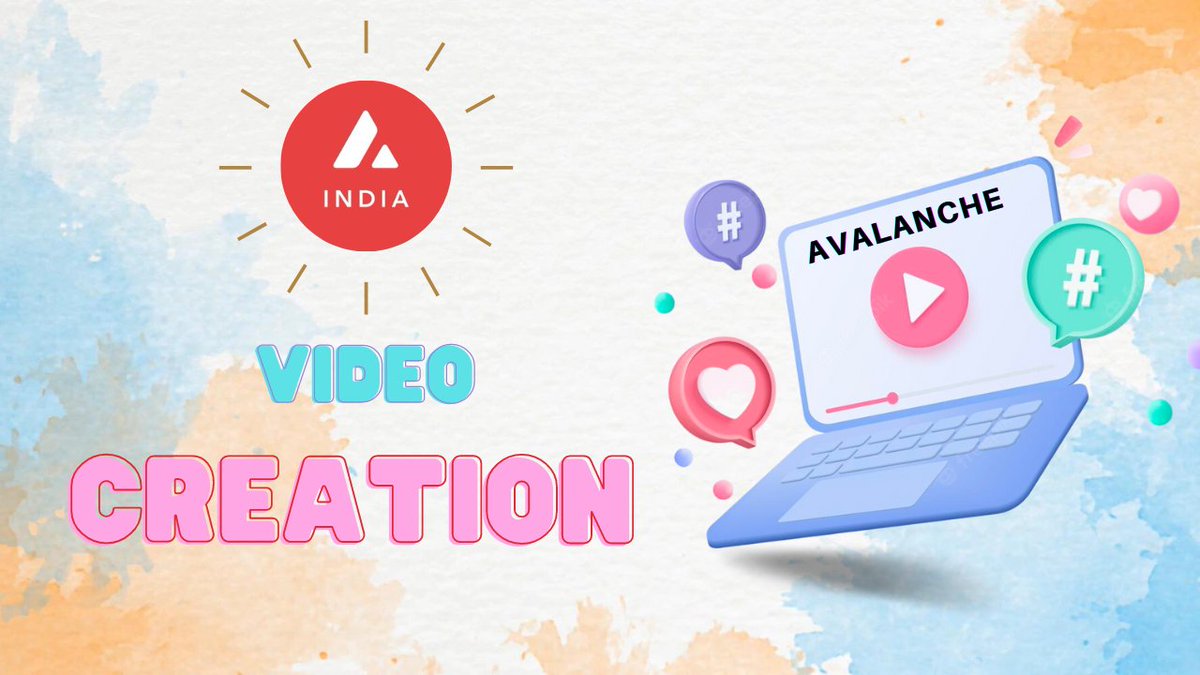 shivangi845's tweet photo. #BIG OPPORTUNITY to Bring information about #avalanche_in by organising video creation Contest .
Aap sabhi join kare and Jane Avalanche ke bare me Aur bhi acche se.
About:
https://t.co/5iIyX6ecdn...
join kare tg :https://t.co/CZJQHPQrbp
#avax #avalanche
@MohitS8090 https://t.co/SOrvwFn6qv