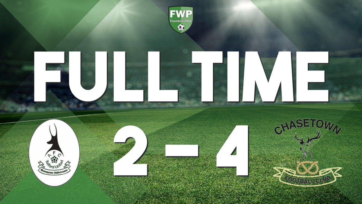 FULL-TIME: AFC Telford United 2-4 Chasetown <a href="/PitchingIn_/">Pitching In</a>