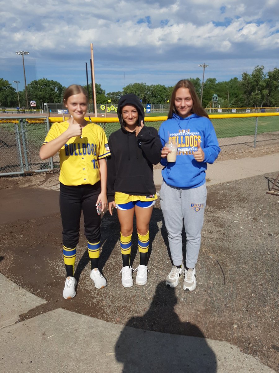 @NPHSDawgsSB girls are game ready, fields...well...gettin' there! NP Softball tourney today starting at 12..ish. #WTMB #GoDawgz