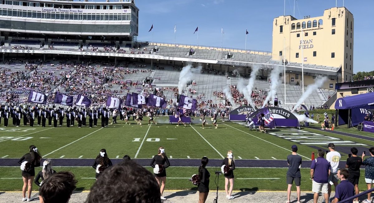 Awesome day! Thanks <a href="/NUFBFamily/">Northwestern Football</a> for hosting <a href="/HuskieFB/">Naperville North FB</a> today to watch the Cats take on the <a href="/SIU_Football/">Saluki Football</a>.

#BUILTDIFFERENTLY