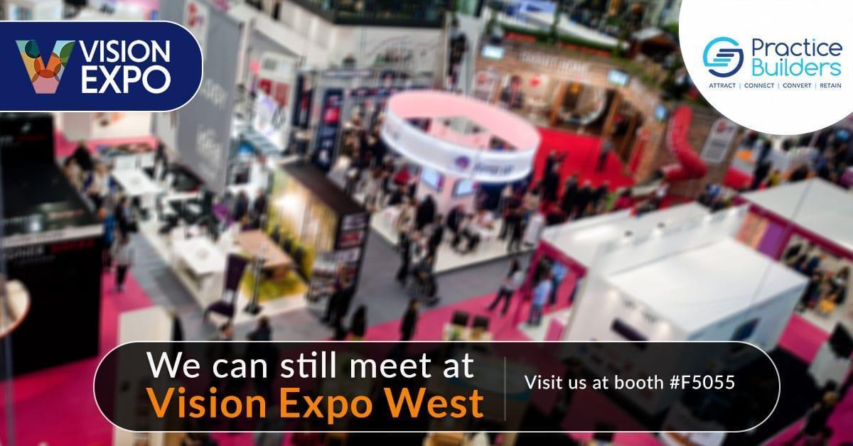 PracticeBuildrs's tweet photo. It’s the last day of Vision Expo West in Las Vegas, but we'll be here until the end. Check out our booth at the Venetian Expo Center for ideas about improving your eye care practice and simplifying your life.
https://t.co/K3n1IINrIh
#VisionExpo #practicebuilders #optometry https://t.co/vqSIrLlKJi