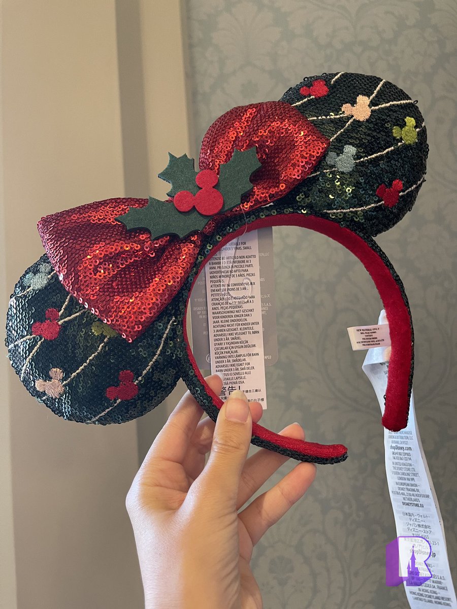 DLP Report on Twitter "🛍️ New Christmas Minnie ears available at